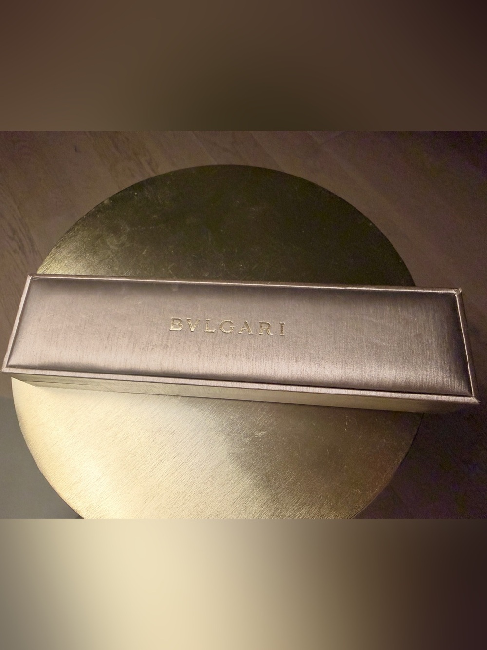 Bvlgari golden bracelet Jewlery box